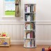 5 Tier 360° Rotating Stackable Shelves Bookshelf Organizer